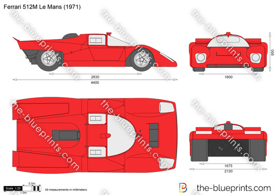 Ferrari 512M Le Mans
