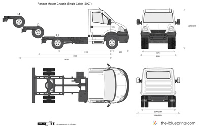Renault Master Chassis Single Cabin