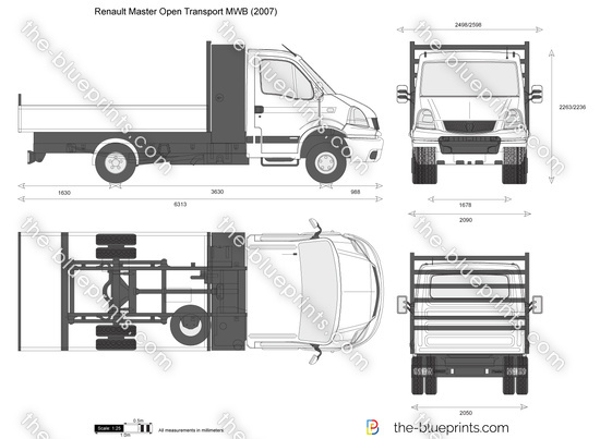 Renault Master Open Transport MWB