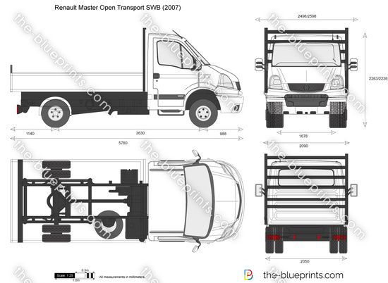 Renault Master Open Transport SWB