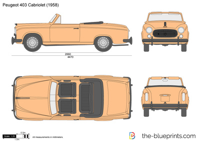 Peugeot 403 Cabriolet (1958)