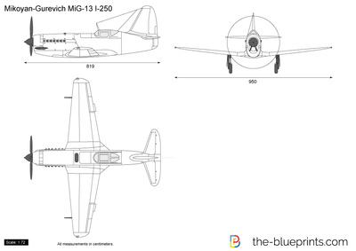Mikoyan-Gurevich MiG-13 I-250 Samolet N