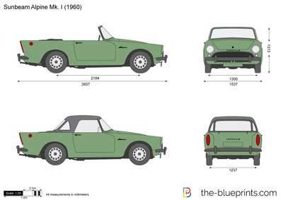 Sunbeam Alpine Mk. I (1960)