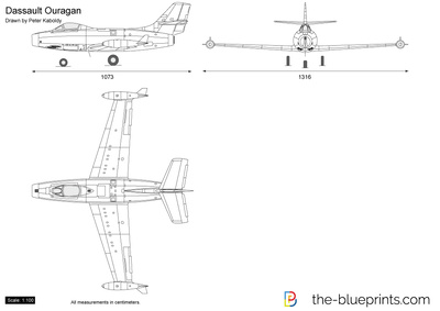 Dassault MD 450 Ouragan