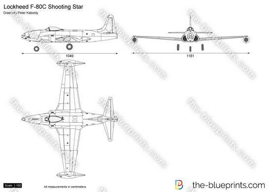 Lockheed F-80C Shooting Star