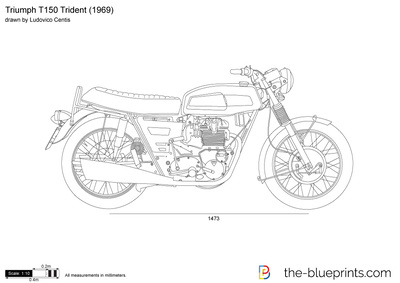 Triumph T150 Trident (1969)
