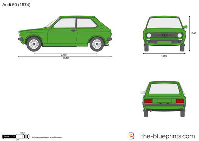 Audi 50 (1974)
