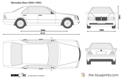 Mercedes-Benz S600 W140 (1995)