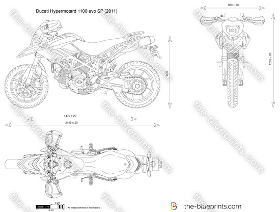 Ducati Hypermotard 1100 evo SP