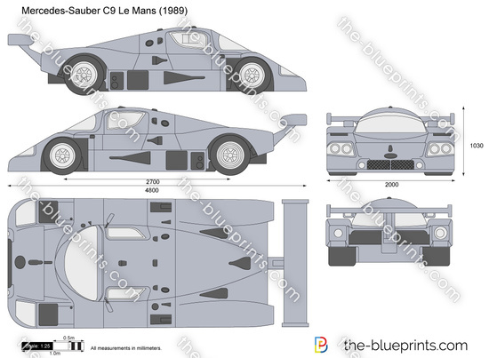 Mercedes-Sauber C9 Le Mans