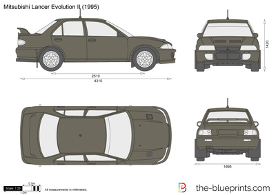 Mitsubishi Lancer Evolution II (1995)