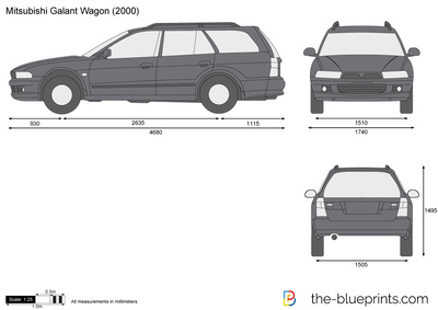 Mitsubishi Galant Wagon (2000)