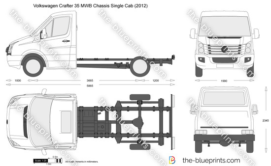 Volkswagen Crafter 35 MWB Chassis Single Cab