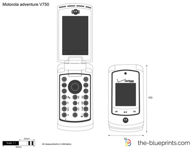 Motorola adventure V750