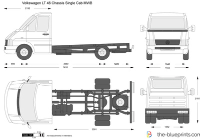 Volkswagen LT 46 Chassis Single Cab MWB