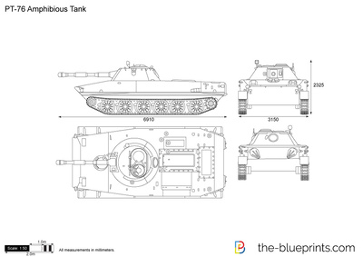 PT-76 Amphibious Tank