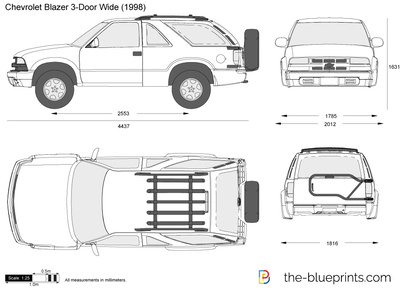 Chevrolet Blazer 3-Door Wide (1998)