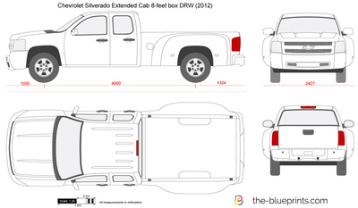 Chevrolet Silverado Extended Cab 8-feet box DRW