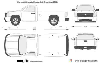 Chevrolet Silverado Regular Cab 8-feet box