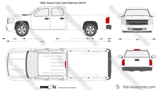 GMC Sierra Crew Cab 8-feet box