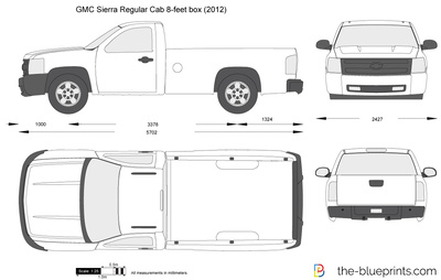 GMC Sierra Regular Cab 8-feet box