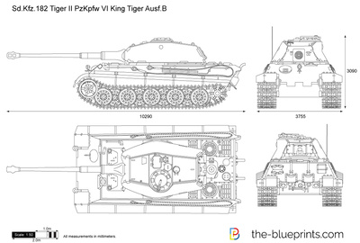 Sd.Kfz. 182 Tiger II Pz.Kpfw. VI King Tiger Ausf.B