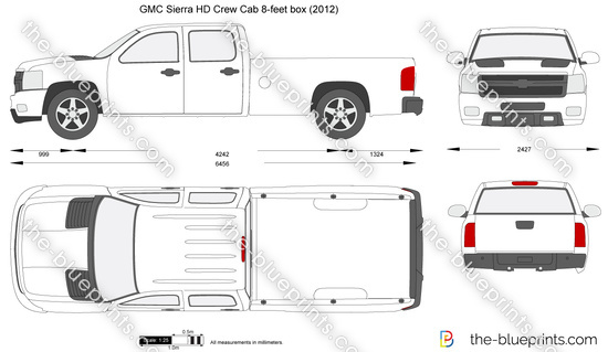 GMC Sierra HD Crew Cab 8-feet box