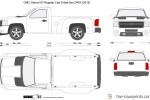 GMC Sierra HD Regular Cab 8-feet box DRW (2012)