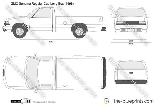 GMC Sonoma Regular Cab Long Box