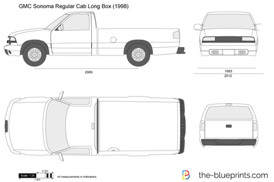 GMC Sonoma Regular Cab Long Box (1998)