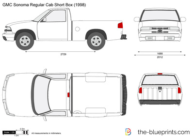 GMC Sonoma Regular Cab Short Box (1998)