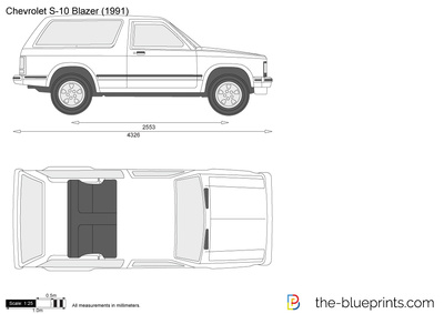 Chevrolet S-10 Blazer 3-door