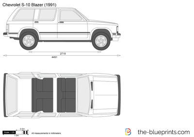Chevrolet S-10 Blazer 5-door (1991)