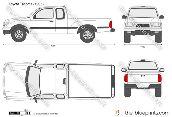 autocad toyota pickup #5