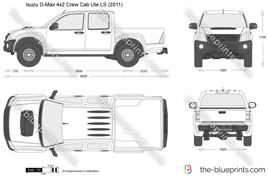 Isuzu D-Max 4x2 Crew Cab Ute LS