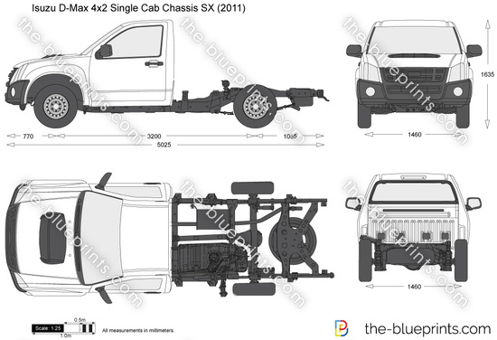 Isuzu D-Max 4x2 Single Cab Chassis SX