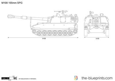 M109 155mm SPG