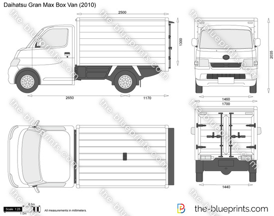 Daihatsu Gran Max Box Van