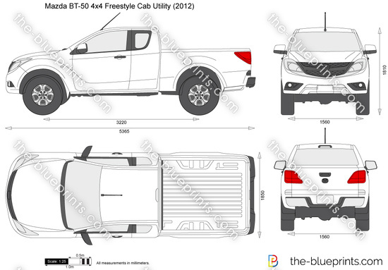 Mazda BT-50 4x4 Freestyle Cab Utility