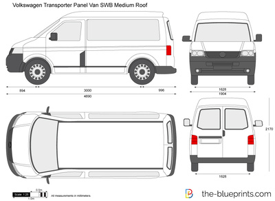 Volkswagen Transporter T5 Panel Van SWB Medium Roof