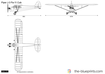 Piper J-3 Pa-11 Cub