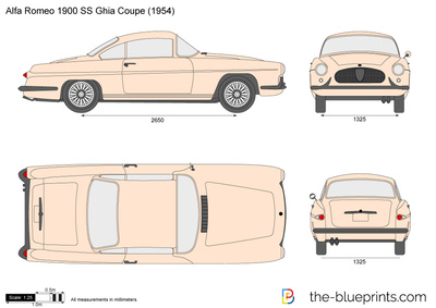 Alfa Romeo 1900 SS Ghia Coupe