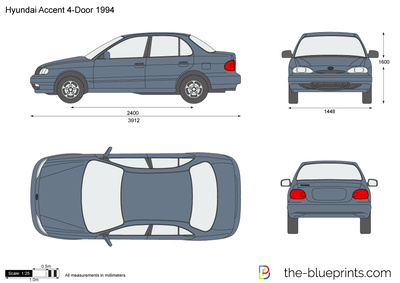 Hyundai Accent 4-Door (1994)