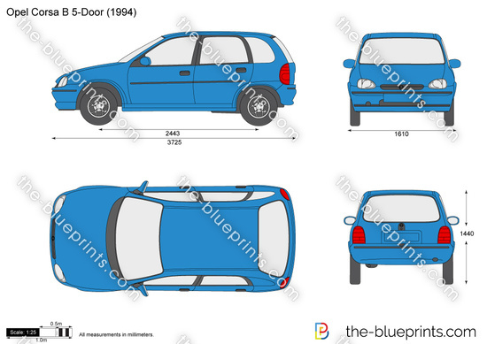 Opel Corsa B 5-Door