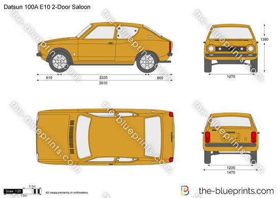 Datsun 100A E10 2-Door Saloon