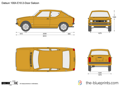 Datsun 100A E10 2-Door Saloon