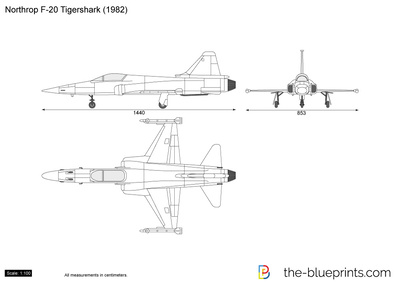 Northrop F-20 Tigershark (1982)