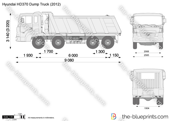 Hyundai HD370 Dump Truck