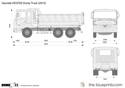 Hyundai HD370S Dump Truck (2012)