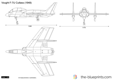 Vought F-7U Cutlass (1948)